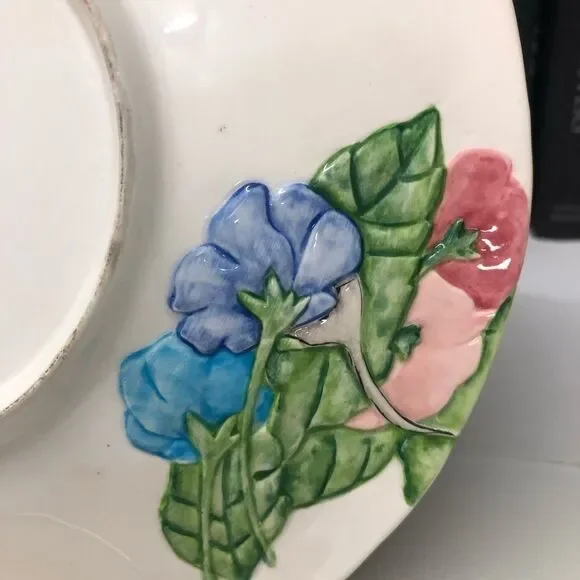 VINTAGE 1991 Pate Wade Cat & Mouse Porcelain Plate 0392 - Picture 5 of 7